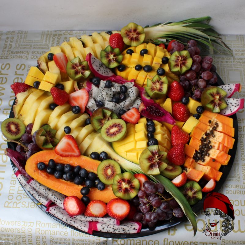 سینی میوه استوایی