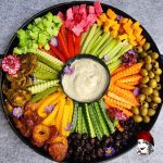 پنیر و سبزیجات