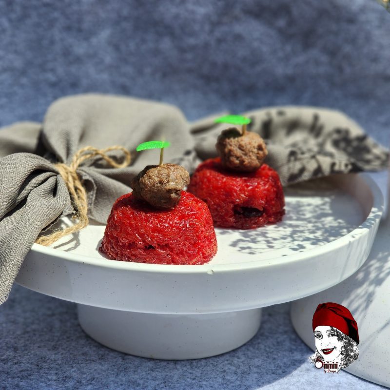 تهچین البالو پلو