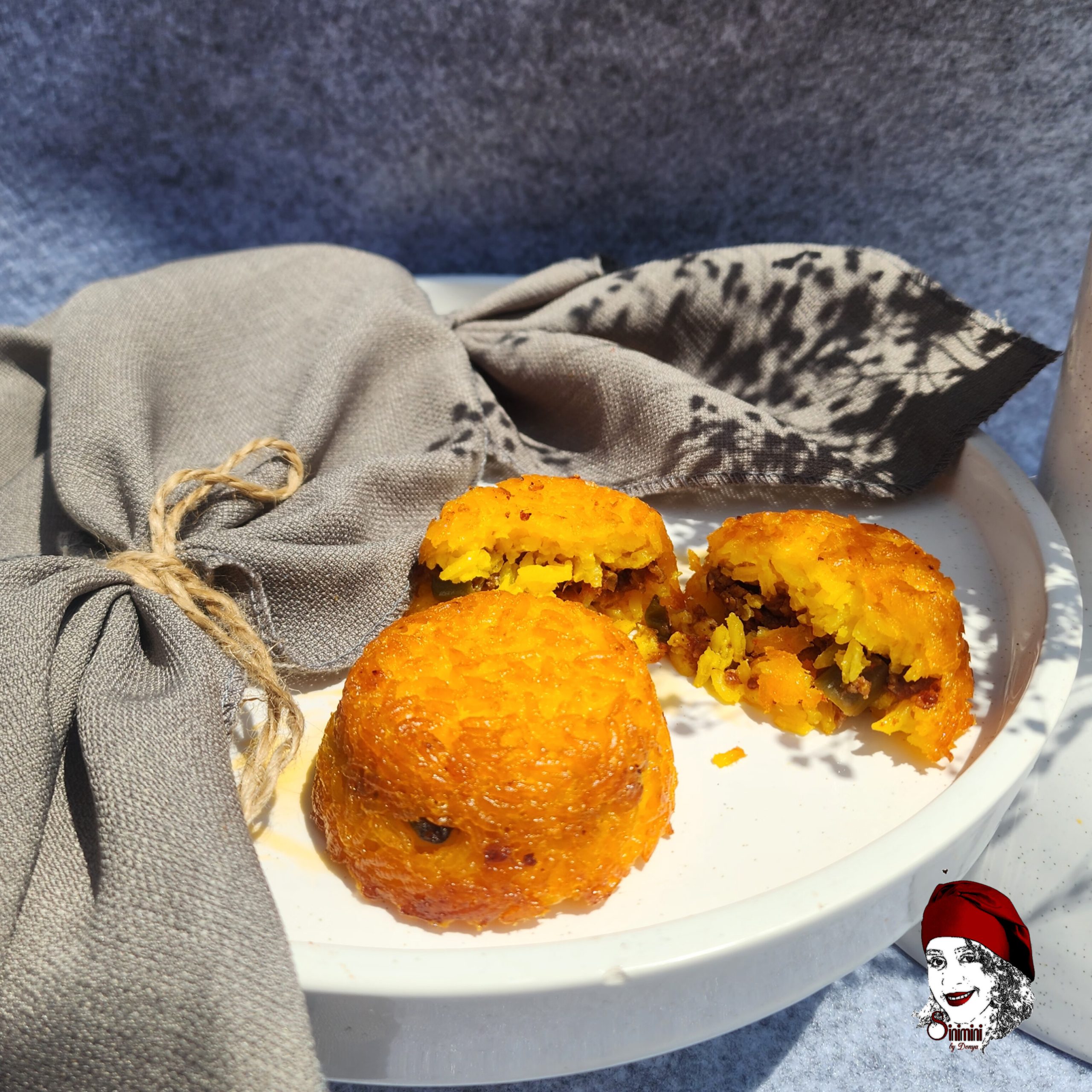 tahchin lubyapolo تهچین لوبیا